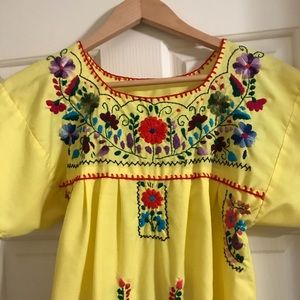 Vintage yellow dress